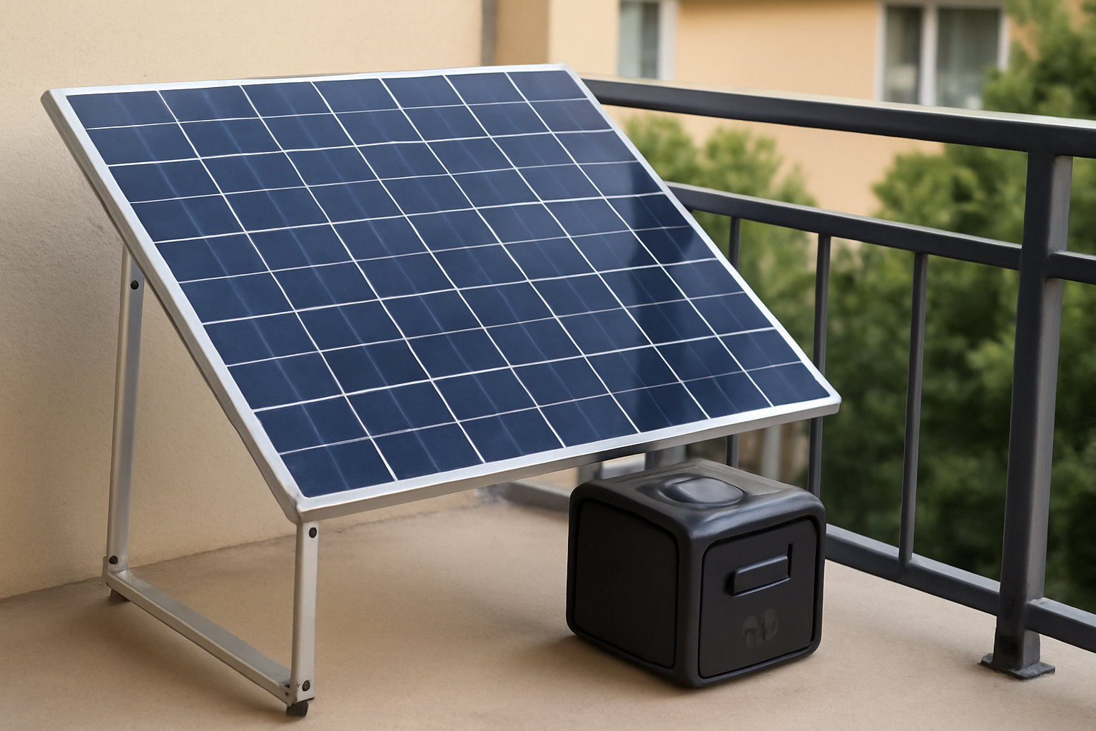 kit solaire balcon